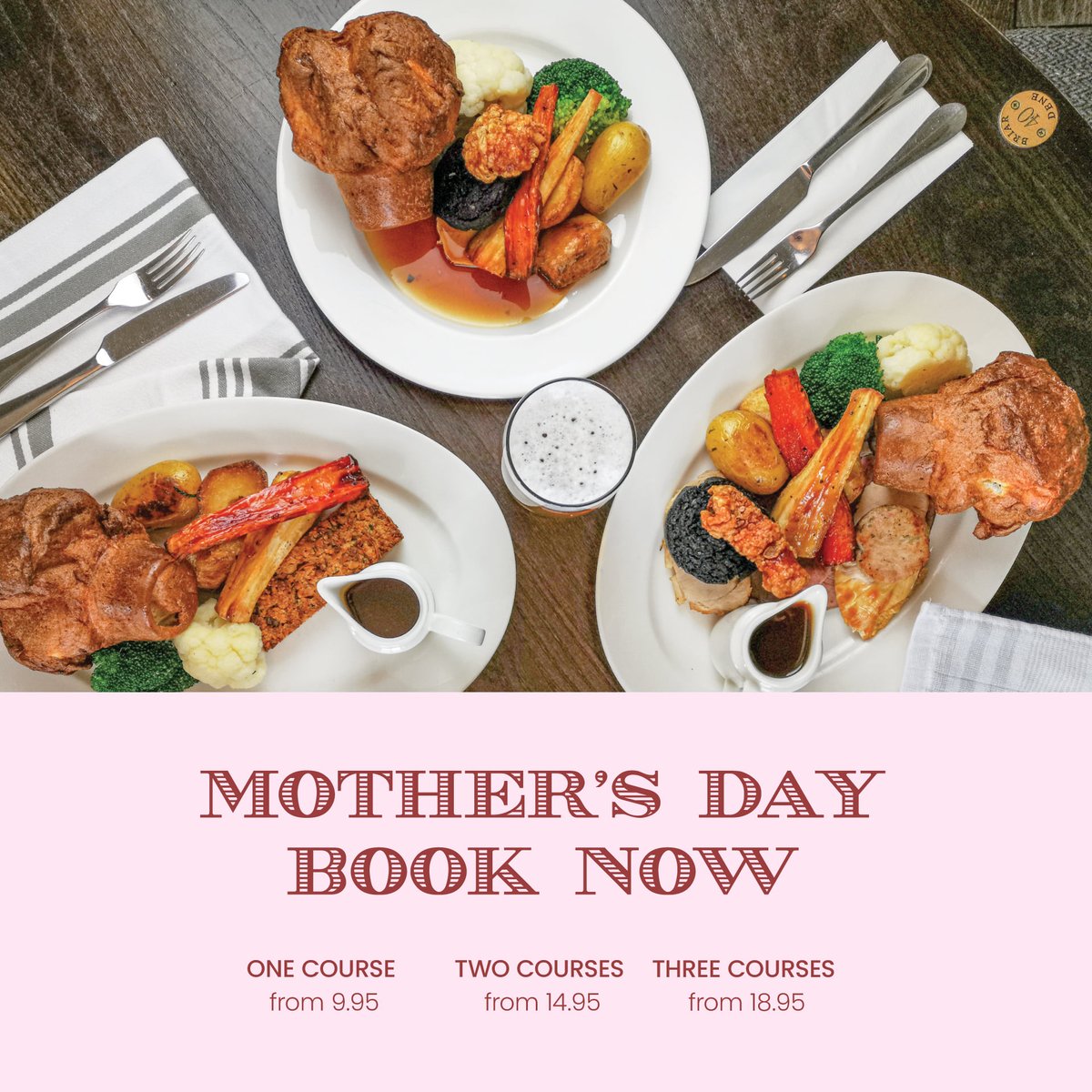 Treat mum to a fabulous Sunday roast on Mother's Day. To place an order, message the page anytime or telephone 0191 495 0171 on Thursday, Friday or Saturday between 12pm and 5pm.