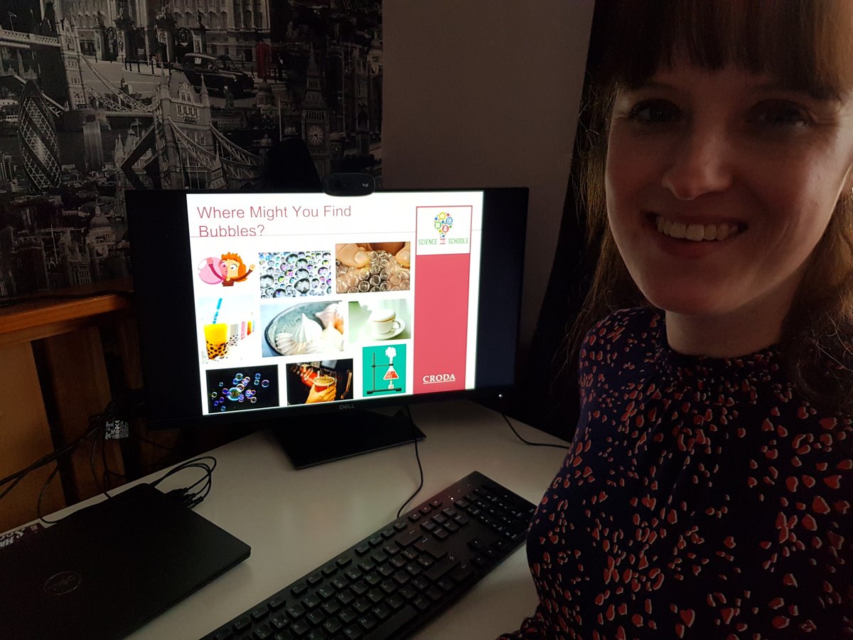 Another great #virtualvist today, this time with <a href="/HOSMPrimary/">HOSM Primary</a>! We loved making bubbles with you!! 

#BritishScienceWeek2021 #STEM