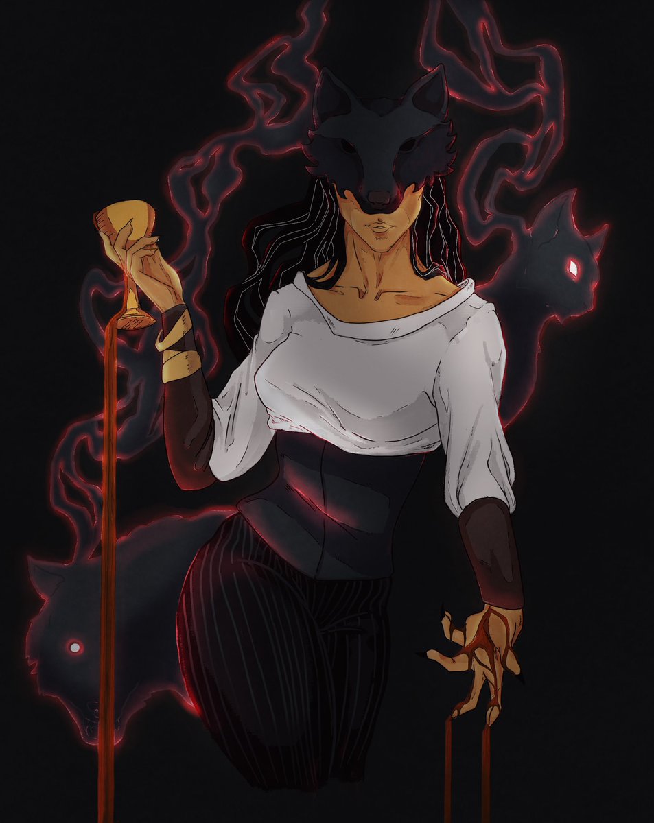 ELomax15's tweet photo. First character illustration vs recreation 2 years later. Crazy at the difference! I feel like I’ve grown so much in my art the last 2 years...and I still don’t feel good enough (imposter syndrome, what is that?! 🤭😑) #characterart #jaykristoff #nevernight #miacorvere #fanart https://t.co/096pQWhnzT