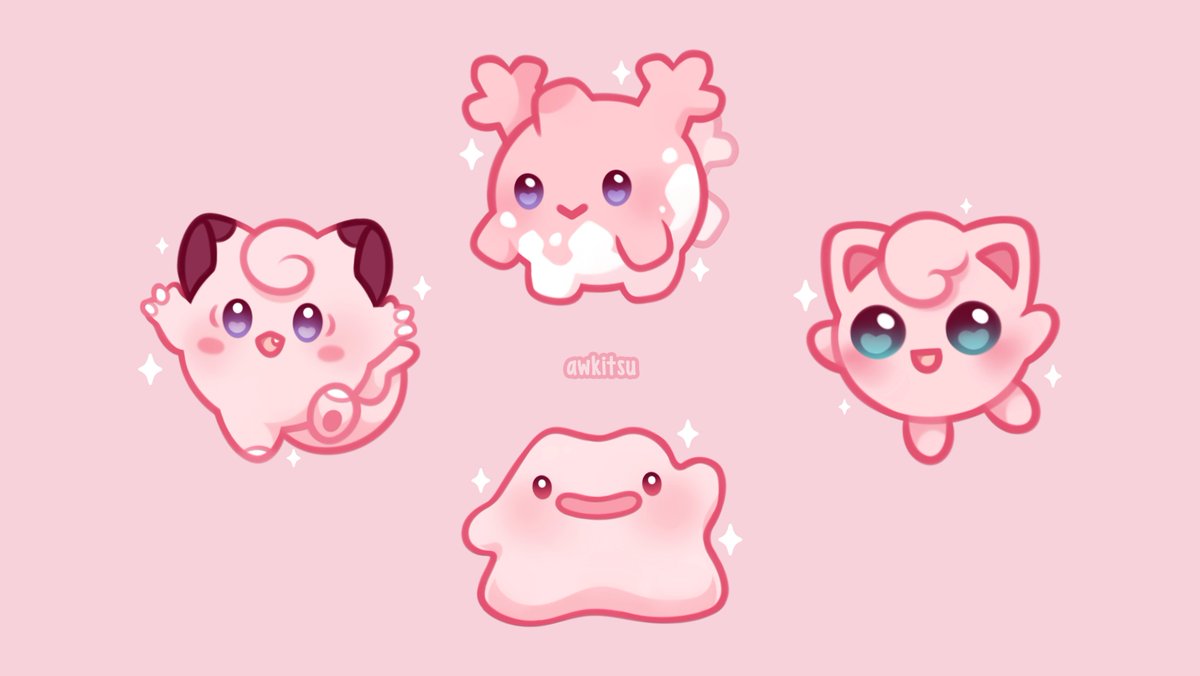 Imagen de pokemon, wallpaper, and background  Pokemon backgrounds, Pokemon,  Pokemon jigglypuff