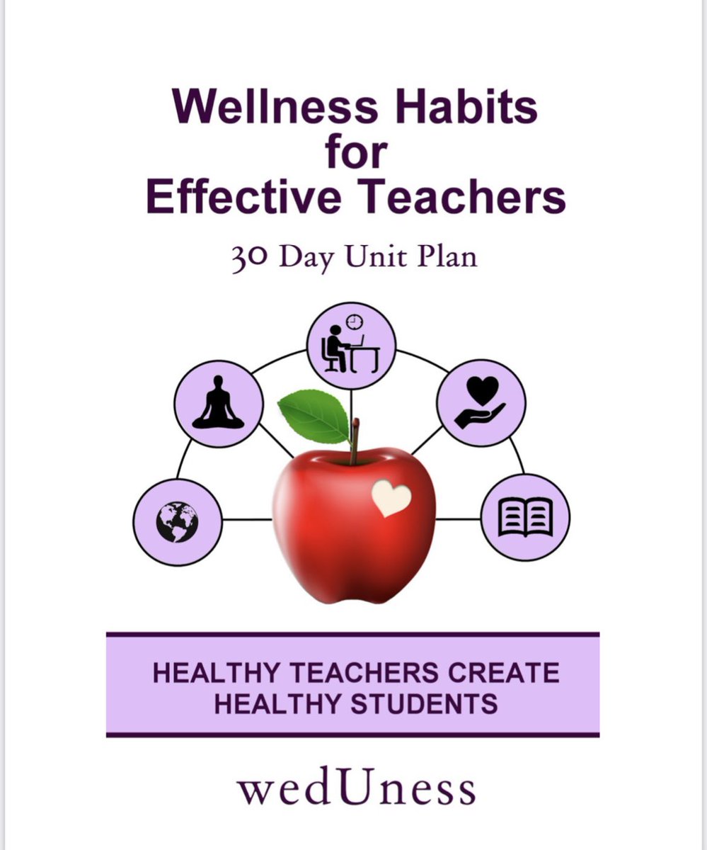 AdriannaPence's tweet photo. Starting this today 👏 I am all for anything that improves my mental/ physical health and wellness.❓When was the last time you put your personal wellness first? Let’s do this together! #wellbeingwednesday #Wellbeing #Wednesdayvibe #wedUness #TEACHers #kckpsontrack @wEDUness https://t.co/V7GNXG2l4l