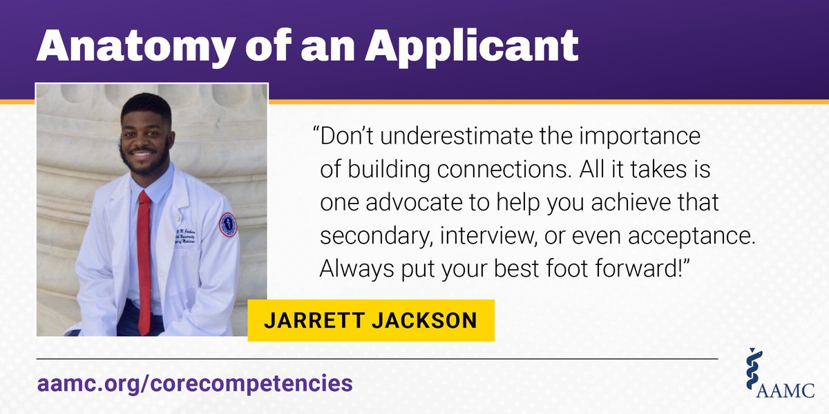 AAMCtoday's tweet image. Mentorship, volunteer and research opportunities shaped Jarrett Jackson’s journey to medical school at @HUDeanMed. 

Read Jarrett’s story: ow.ly/AHmR50DN8kl