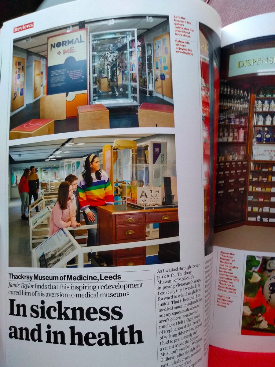 creativecore_uk's tweet image. We're loving the rave review of @thackraymuseum in this month's #MuseumsJournal @MuseumsAssoc @hellojamie_t 🗞️🤩

"The venue doesn’t just talk the talk, mouthing platitudes about diversity and inclusivity, it rolls up its sleeves and gets stuck into walking the walk"