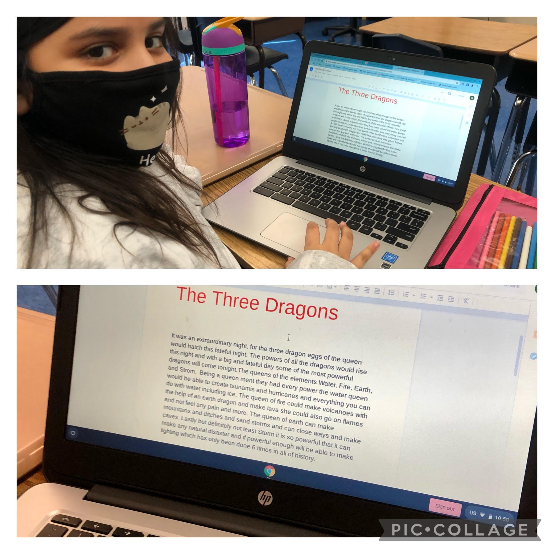 Slocum Skewes on Twitter "This super student/aspiring author was