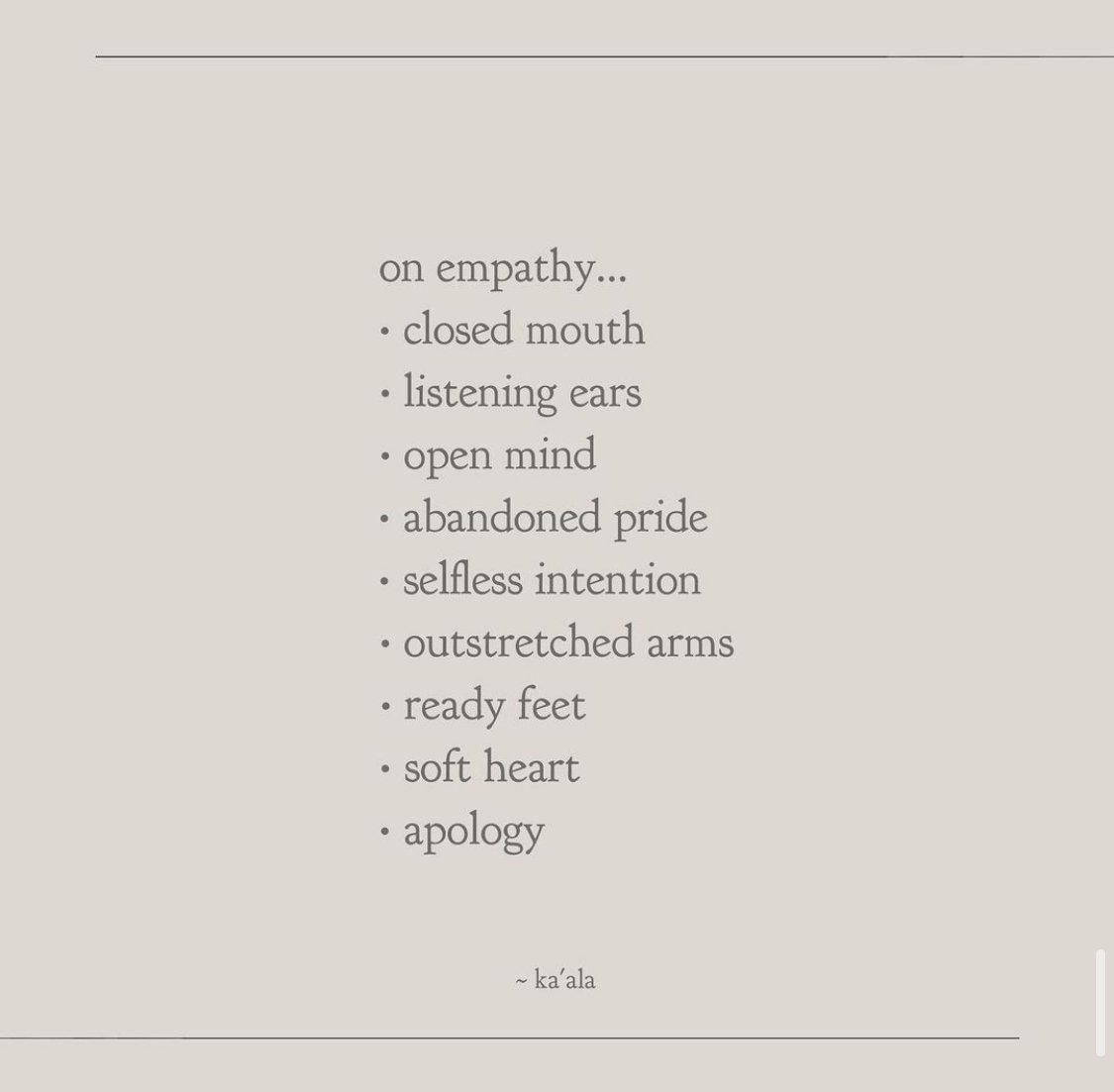 HumanistBeauty's tweet photo. Empathy is the way.
Words by @alohakaala
#empathy #empathyalways #selfless #fromtheheart #openheart #openmind https://t.co/9VsFeBekjz