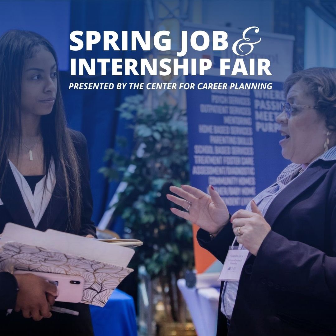 #CNU24: Check out the CCP’s Spring Job &amp; Internship Virtual Fair today (3.10) between 12pm-6pm. More information can be found on CNU Handshake.

And remember: You get jobs by talking to people!
