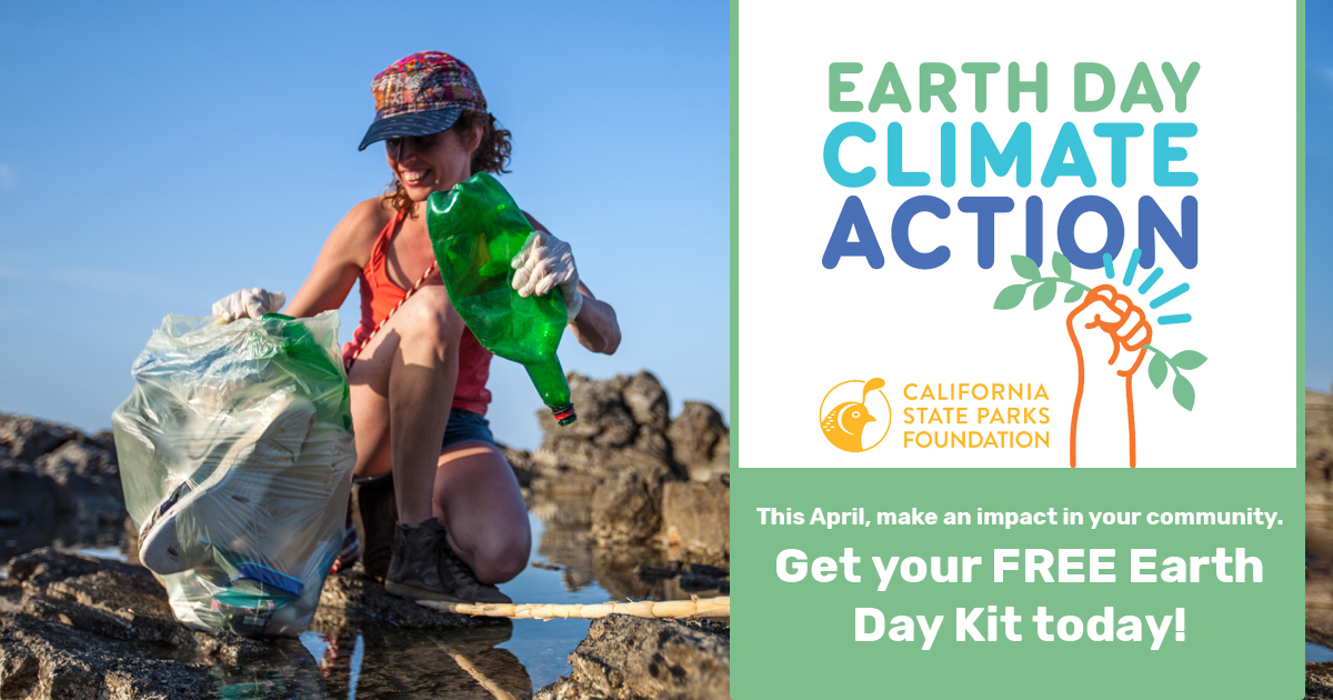 Get your FREE virtual #EarthDay cleanup kit today! Register now for our celebration with <a href="/REI/">REI</a>. Don't miss out! We only have around 200 kits left.

Details and registration 👇
donate.calparks.org/event/virtual-…