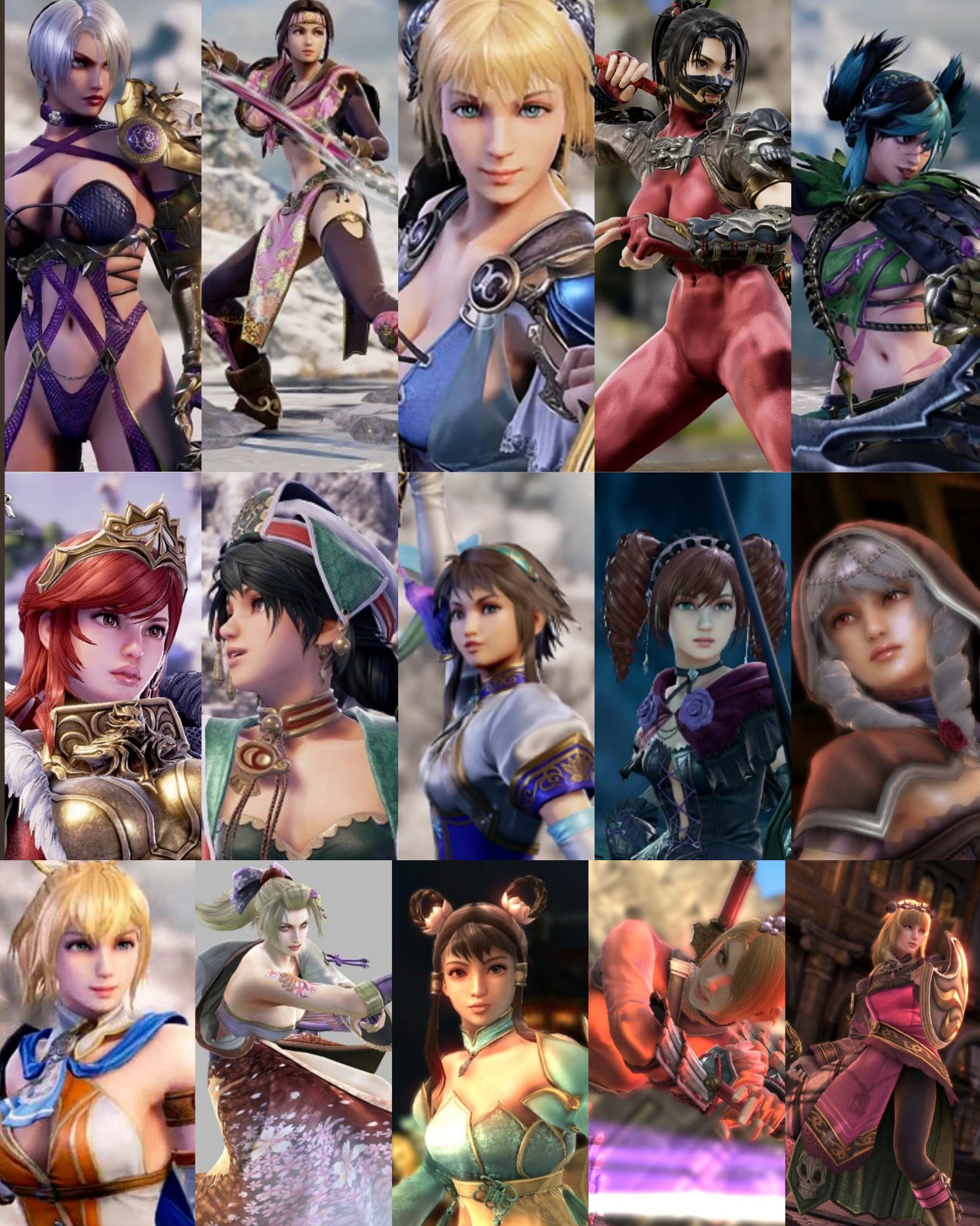 Soul Calibur 3 Female Characters
