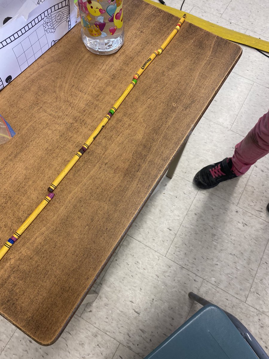 MrsANolson's tweet photo. 1S2 using items found at their desks to explore non-standard measurement this morning! @DixiePSchool https://t.co/5AcREjAaV9