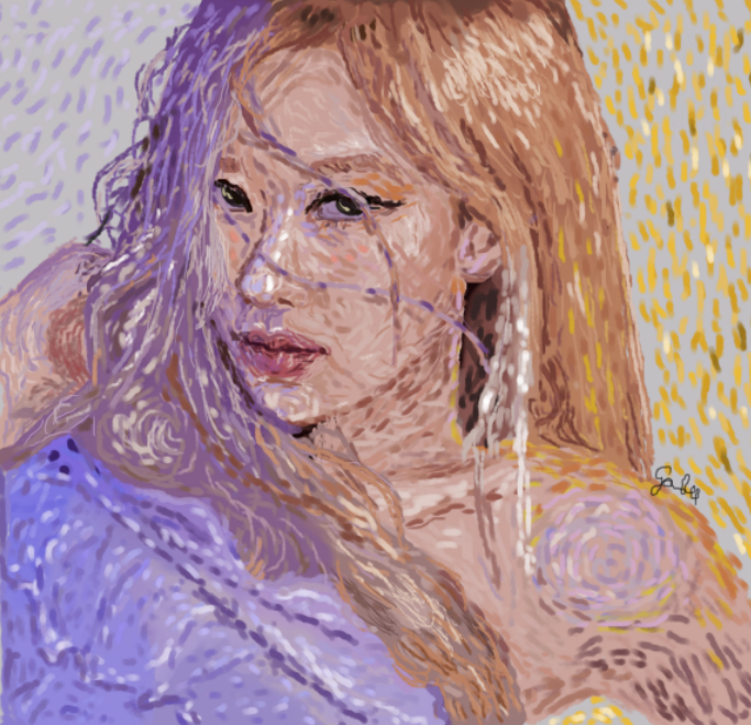 beejungoo's tweet photo. Rosé se fosse uma obra de arte do Van Gogh🎨
#OnTheGroundTomorrow
ROSÉ SOLO DEBUT TOMORROW https://t.co/CP9RAr02iT