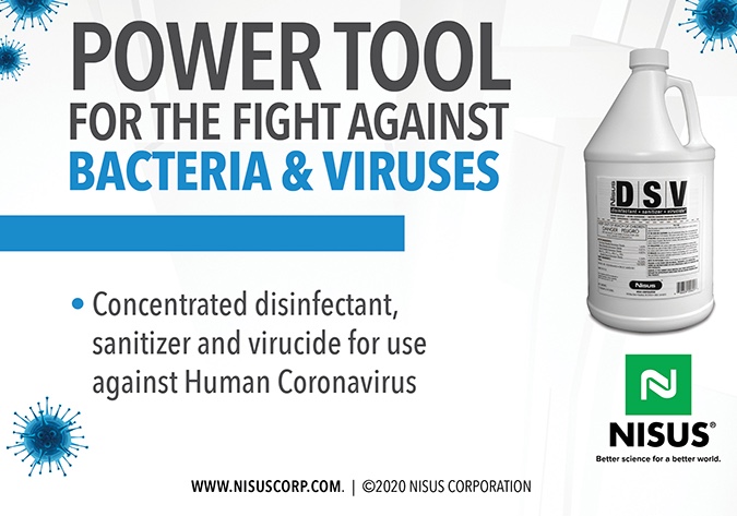 NisusCorp's tweet photo. Nisus DSV™ acts as a sanitizer and virucide, eliminating harmful bacteria & viruses, including E.Coli, Hantavirus & Human Coronavirus
#PestControl #PestProfessionals #PestManagement #PestTechs #PestLife #PestTechLife #NisusCorp https://t.co/AOwPxxjeFp