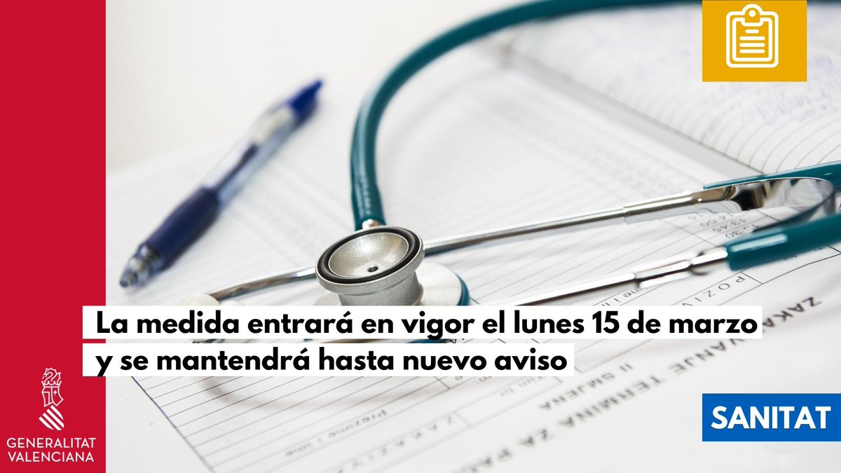 GVAsanitat's tweet photo. 📋 El alumnado del tercer curso de #Enfermería podrá realizar sus prácticas en centros sanitarios de la Comunitat Valenciana

🔗https://t.co/EYcPGnM5rb https://t.co/bnK6MdtyLe