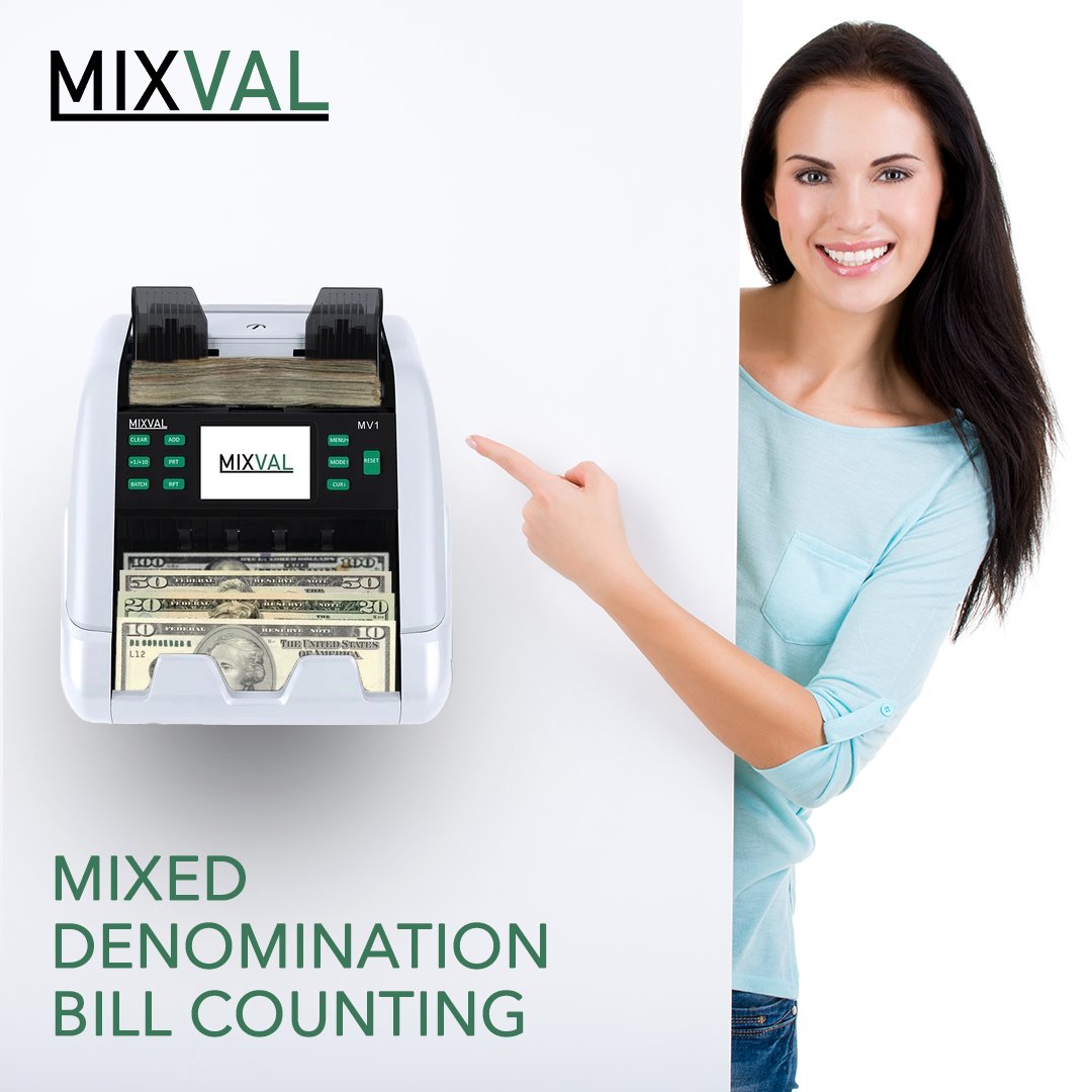 MIXVAL3's tweet image. Counting money sometimes gives us confusion. MIXVAL can help!

This entry-level #money #countingsystem will quickly pay for itself, improving the efficiency of your day-to-day life.

Shop here: bit.ly/2KxRKZj
