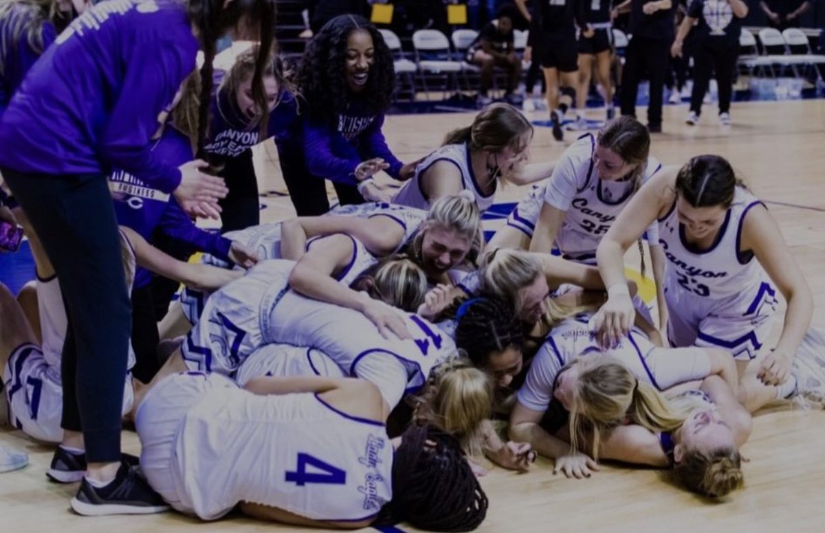 Mbennett6's tweet image. Let’s FINISH this Canyon Lady Eagles! Go WIN it ALL!!!