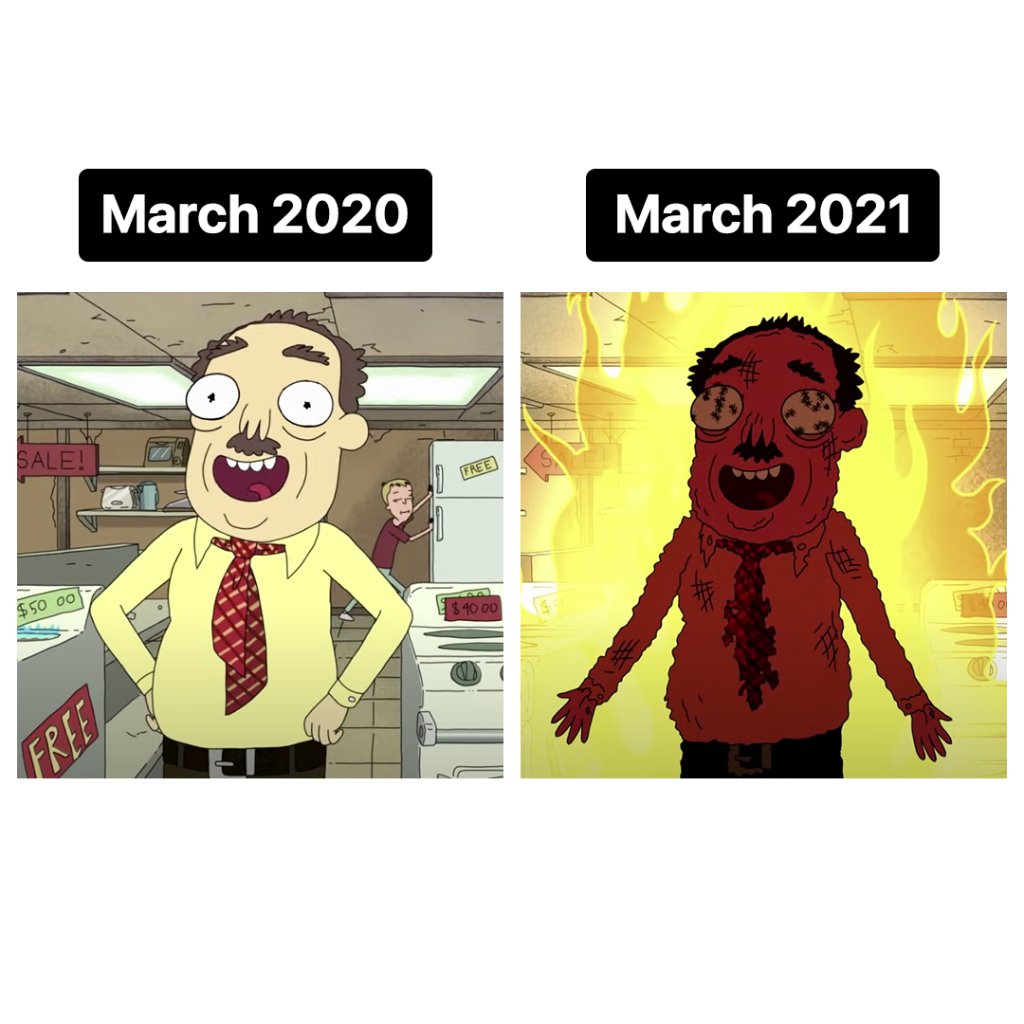 RickandMorty's tweet image. This is fine.