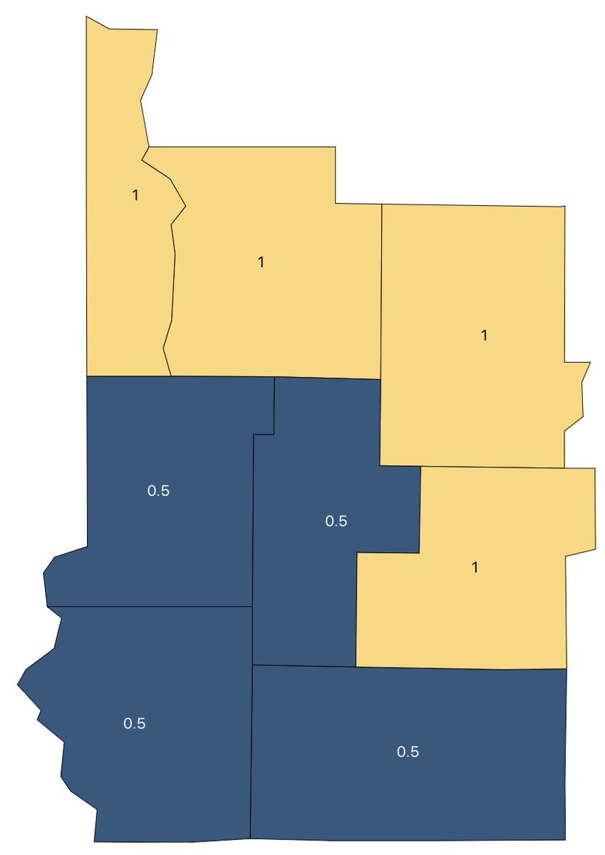VCSCBill's tweet image. Vigo County is back in blue! (For our score. Still a yellow advisory rating until we can be blue for two straight weeks.)