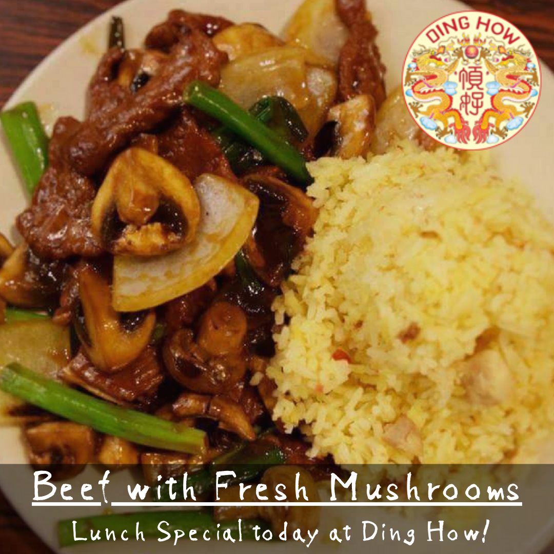 DingHowSA's tweet image. Wednesday means great food! Beef &amp;amp; Mushrooms is shown here, and is one of our specials today! Don't forget about Lemon Chicken, Sweet &amp;amp; Sour Pork, and Spicy Kung Bo Chicken! No matter which one you pick, it's a delicious choice! Dining room is open!

Call: 210.340.7944