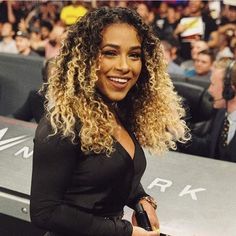 Happy birthday to WWE ring announcer, former valet and former wrestler, Jojo Offerman. 