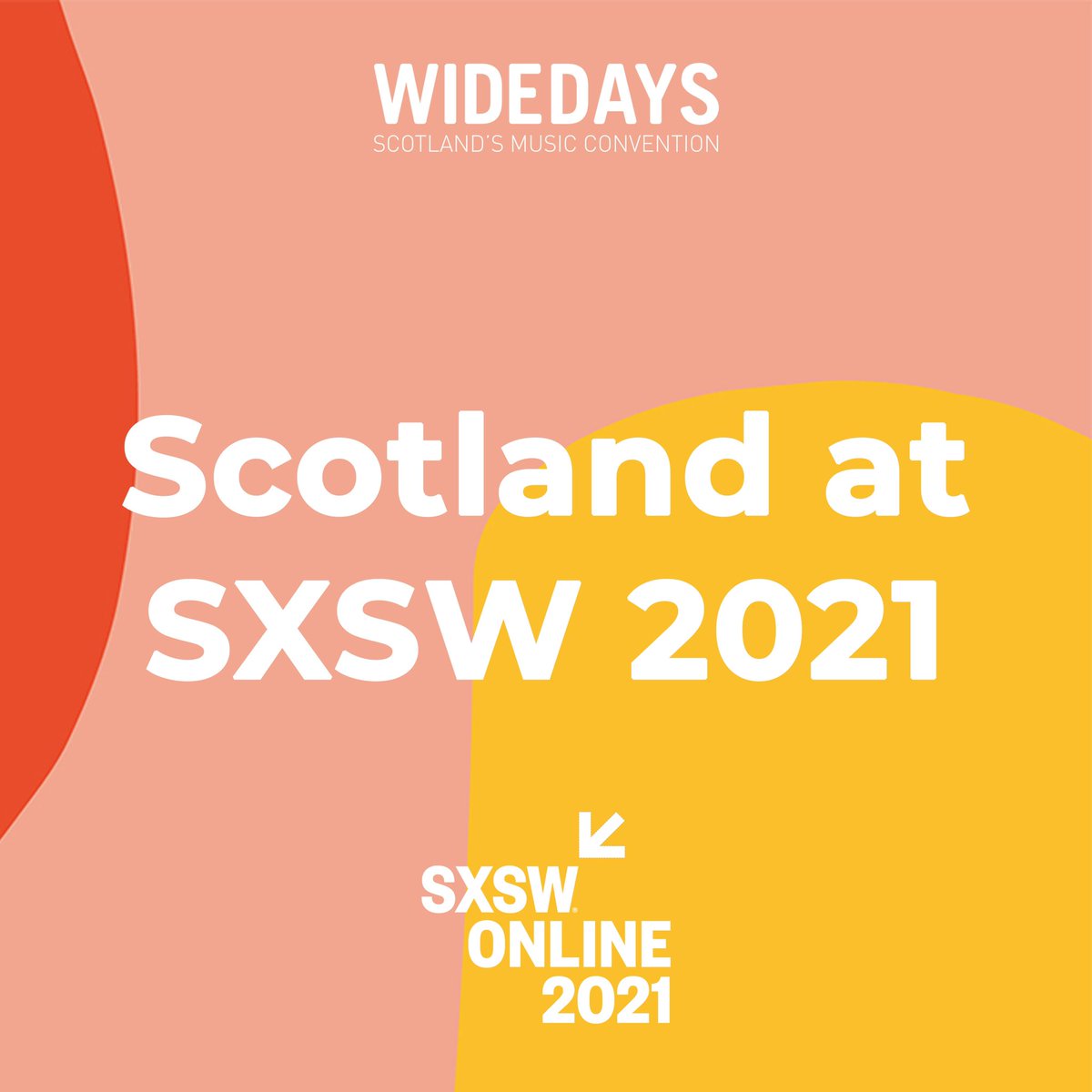 Wide Days (@widedays) on Twitter photo Next week we’re virtually heading to Austin for <a href="/sxsw/">SXSW</a>, we’ve made a playlist of the Scottish artists that will be showcasing this year!
Featuring <a href="/DeadPonyBand/">Dead Pony</a>, <a href="/memestheband/">MEMES</a>, @TheDesiFuturist, <a href="/waltdisco/">WALT DISCO</a> and <a href="/jellymansmusic/">The Jellyman's Daughter</a>
Listen now spoti.fi/2PSdSA4 Next week we’re virtually heading to Austin for <a href="/sxsw/">SXSW</a>, we’ve made a playlist of the Scottish artists that will be showcasing this year!
Featuring <a href="/DeadPonyBand/">Dead Pony</a>, <a href="/memestheband/">MEMES</a>, @TheDesiFuturist, <a href="/waltdisco/">WALT DISCO</a> and <a href="/jellymansmusic/">The Jellyman's Daughter</a>
Listen now spoti.fi/2PSdSA4
