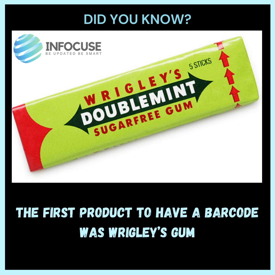 info_cuse's tweet photo. Did You Know??
#infocuse
.
.
#wrigleys #s #chewinggum #gum #wrigleysgum #wrigley #doublemint #bubblegum #yummy #juicyfruit #extra #throwback #choco #vintage #nostalgia #candy #kaugummi #quarantine #nostalgic #candystore #wrigleysextra #wrigleysdoublemint #hubbabubba #bhfyp https://t.co/lleTSnwgTo