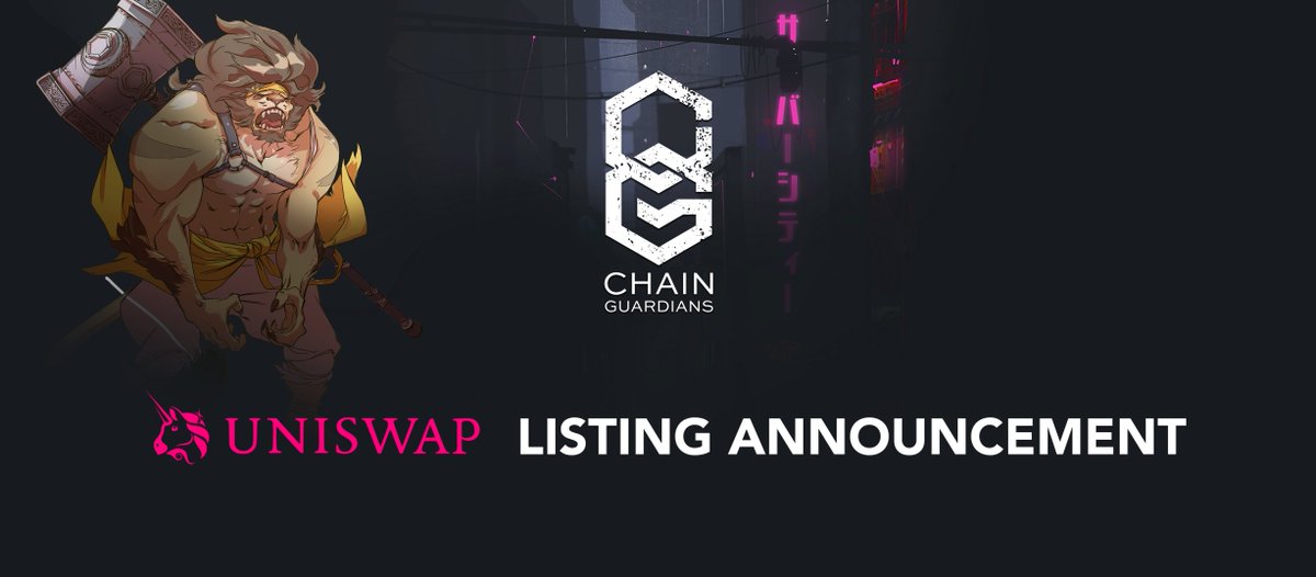 PentagonGamesXP's tweet image. 🚀The Official ChainGuardians Uniswap pool is now live:  info.uniswap.org/pair/0xc8ca3c0… 🚀

❗️Be mindful of all fakes and double check the contract address: 0x1fe24f25b1cf609b9c4e7e12d802e3640dfa5e43