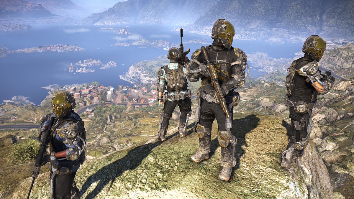 やっっと、ゴーストモードTier One 01達成！！ コツコツ作業長かったw何度挫折したか。 エクソスケルトンのゴールドカラー 欲しかったんじゃい♪  #ゴーストリコンワイルドランズ #ゴーストモード