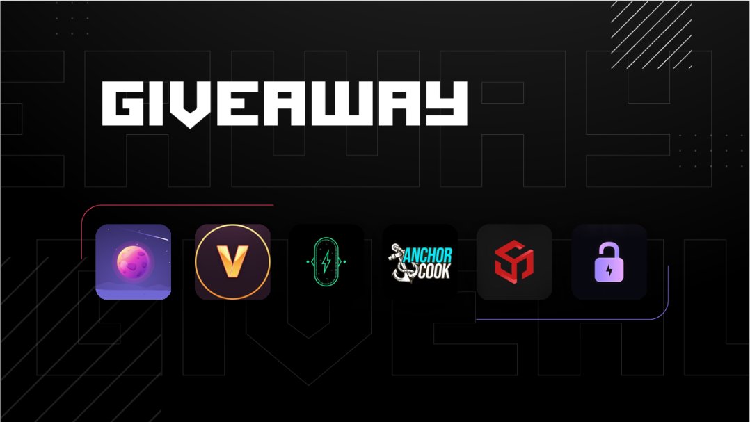 GIVEAWAY!  🎁 

1x @BypassProxiesI0 1GB Resi
1x <a href="/VoltaEngines/">Volta Raffles</a> Copy
1x <a href="/PlasmaAIO/">PlasmaAIO</a> Copy
1x @AnchorCookIO Invite
1x <a href="/AMGProxies/">AMG Proxies & Servers</a> 1GB Resi
1x @Ahiddenproxy 1GB Resi

Rules:
- Follow all accounts
- RT
- Tag 1 friend

Good luck! 🔥