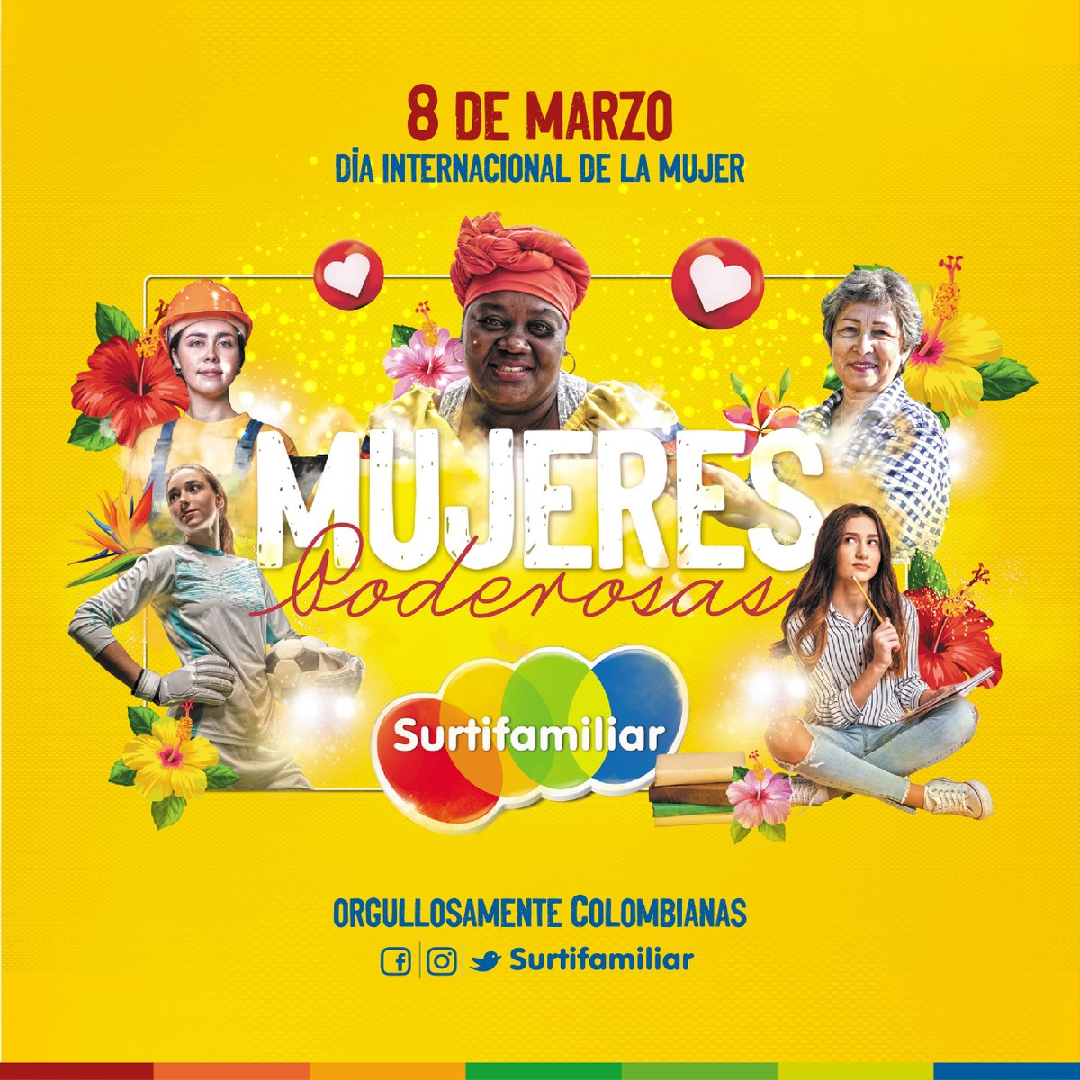 MARZO, mes para reconocer el rol, poder, sabiduría y ejemplo de las MUJERES PODEROSAS 💐  !