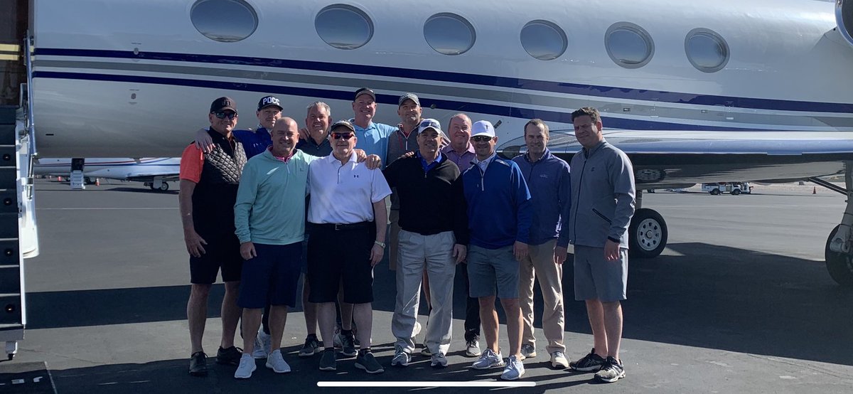 yellowsweater4's tweet photo. The eagle has landed. Next steps:
1. Deliberately apply sunscreen
2. Load up on your beverage of choice
3. Donโt top your first tee shot of the trip
#sweatertime https://t.co/Lmadw6DQGM