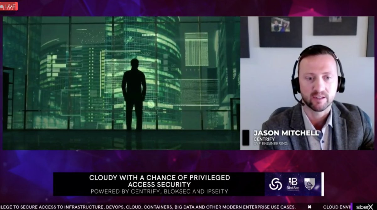 Centrify's tweet photo. Centrify is proud to sponsor the 2021 Canadian Women in Cybersecurity virtual conference this week, and we were thrilled to have our SVP of Engineering @JasonRightNow speak about the importance of PAM during cloud transformations! #WeAreCyber #iwd2021 https://t.co/QhwVjOKVLf https://t.co/sacZed6EcO