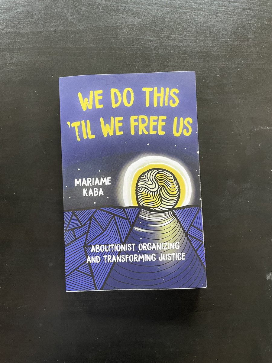 Sometimes I’m quick to say a book I like is inspiring, but if I don’t make changes in my life &amp; community after reading it, then what did it really inspire? When I say it about this book though, I mean inspiring in an active sense. 🙏🏽to <a href="/prisonculture/">NYC Tw*tterati</a>  for sharing it with us ❤️