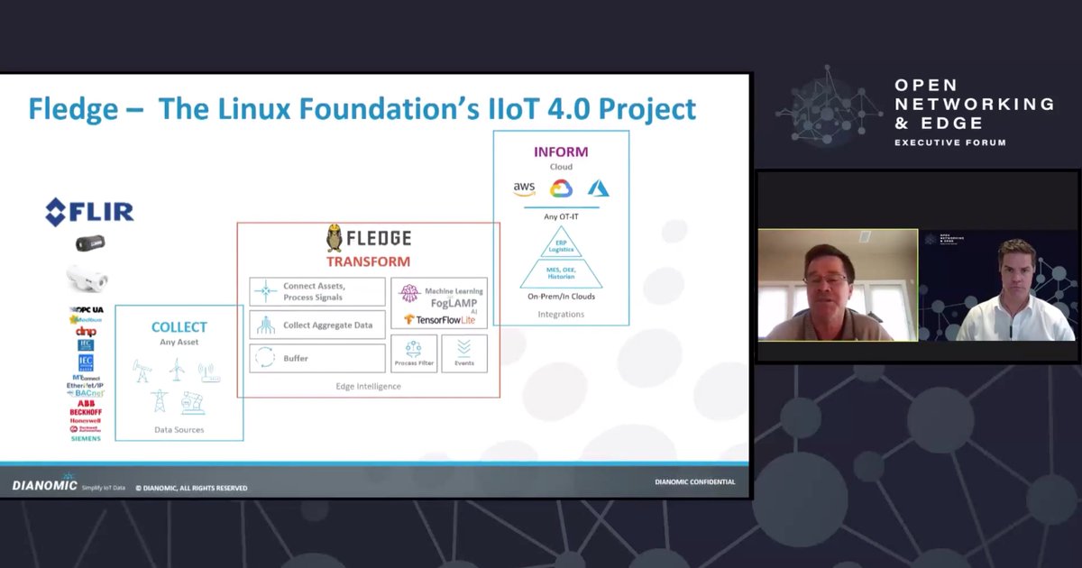 linuxfoundation's tweet image. &quot;What is Fledge? Fledge is an open source framework and community for the industrial edge focused on critical operations, predictive maintenance, situational awareness and safety&quot; #opennetedge @LF_Networking @LF_Edge