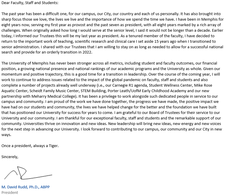 UofMPastPres's tweet photo. My message to our campus today. https://t.co/MAKJ0oVROX