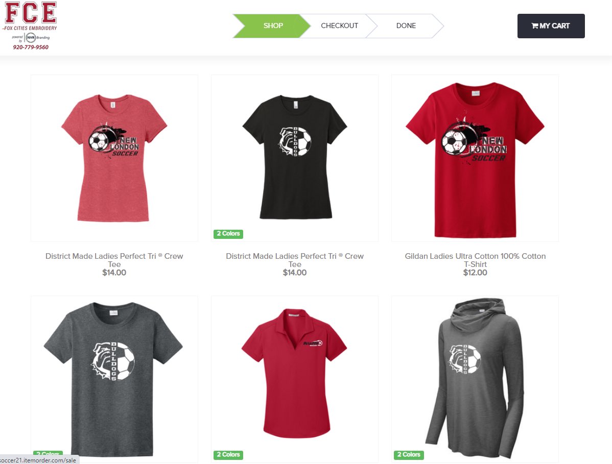 NLHSgirlsoccer's tweet photo. Get your girls soccer apparel! Fox Cities Embrodiery has some awesome gear to buy! Store closes on April 4th! https://t.co/3tg3KuUuIn