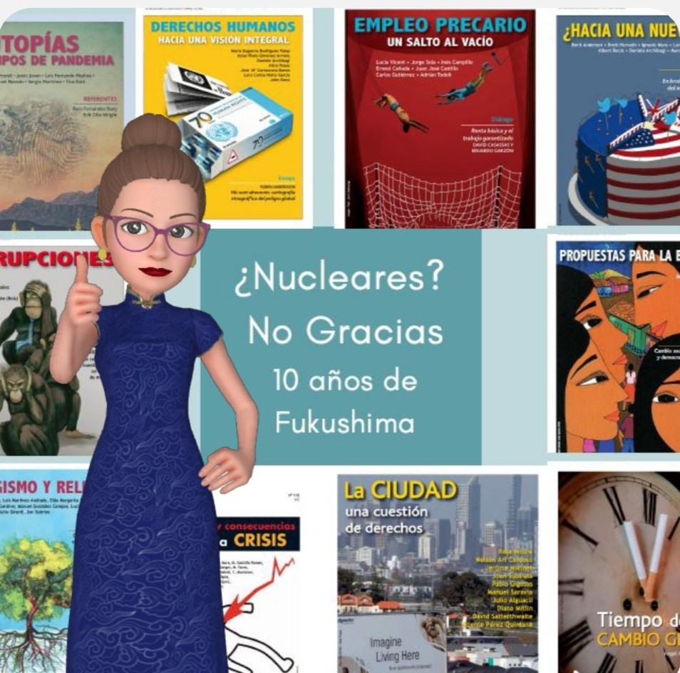 ¿Nucleares? No Gracias. Textos sobre los peligros de la energía nuclear con <a href="/monicalaravigo/">Mónica Lara</a> Eduardo González  <a href="/Paco_Castejon/">Paco Castejon</a> Eduard Rodríguez Ferré, Salvador López Arnal <a href="/jmasiasj/">Juan Masiá Clavel SJ</a> Andrés Martínez, Xavier Bohigas <a href="/JoserraBarrueco/">JOSÉ RAMÓN BARRUECO</a> Miguel Muñiz y @ticafont 👇
bit.ly/Nucleares-No-G…