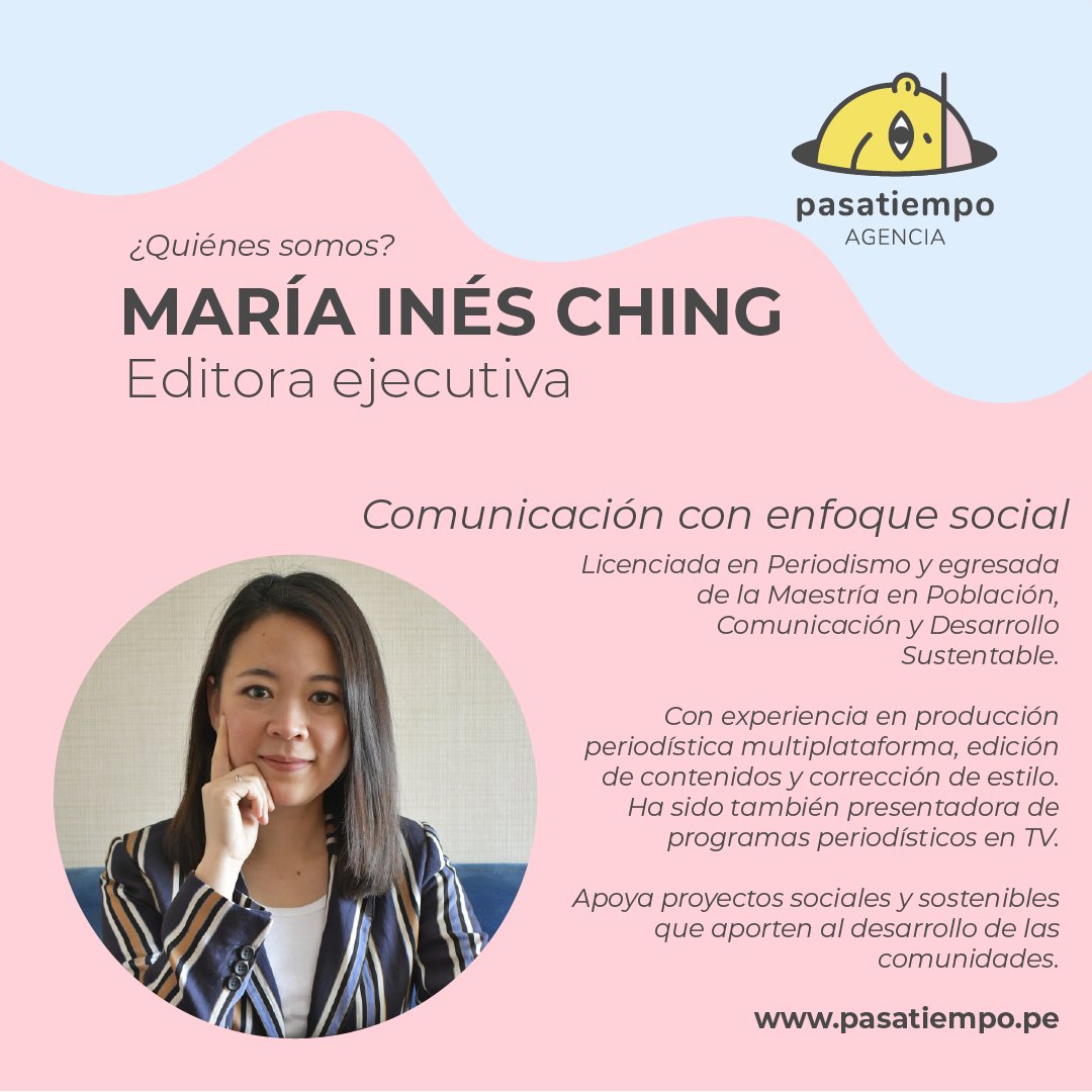 pasatiempope's tweet photo. Pasatiempo es una agencia que ofrece consultorías en comunicación, prensa y marketing digital con enfoque social, cultural y educativo.
.
.
Conoce aquí quiénes somos 👉 https://t.co/APgNLsof1r
.
.
#MarketingDigital #Comunicacion #Marketing #PR #RelacionesPublicas #DesarrolloWeb https://t.co/71JqumaGH8