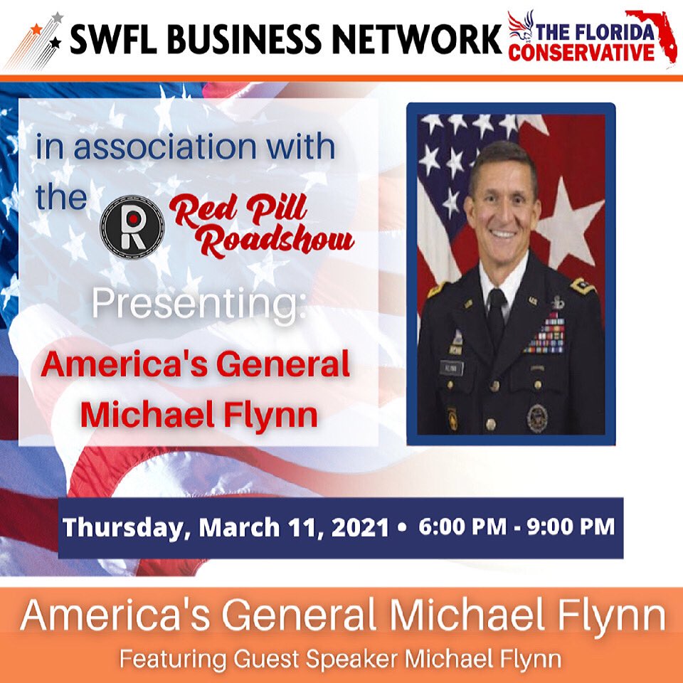 networkingSWFL's tweet image. ---
👉Tickets are available on a first-come-first-served basis at TheFloridaConservative.com

#swfl #fl #florida #event #general