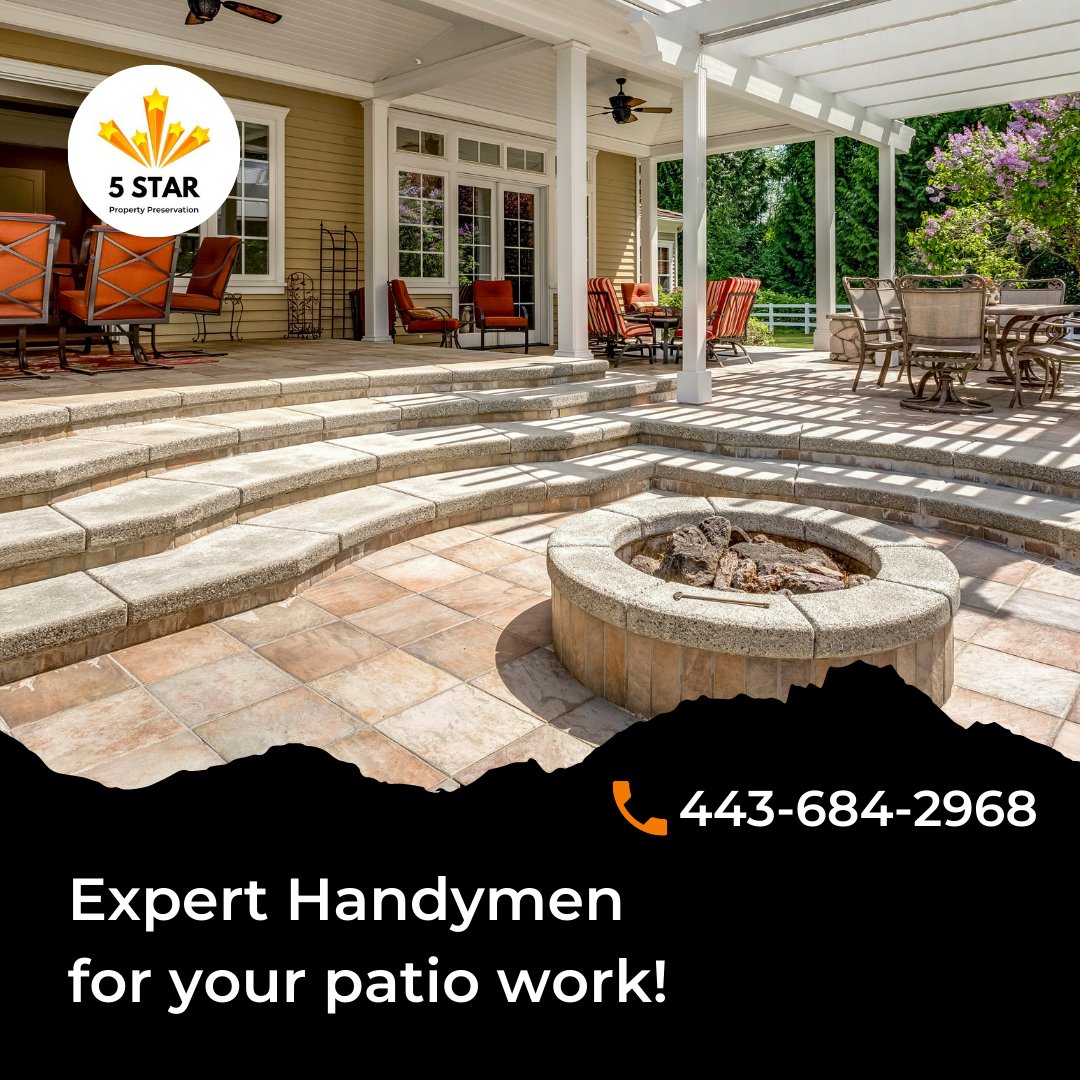 5StarProp's tweet image. Looking for a beautiful patio build? Yes, we can do that for you.⁣
Call us today to get a quote: 443-684-2968
⁣
#patio #concretebuild #home #concretework #homerenovation #expertservice #handyman #handymanservices #patiobuilding
