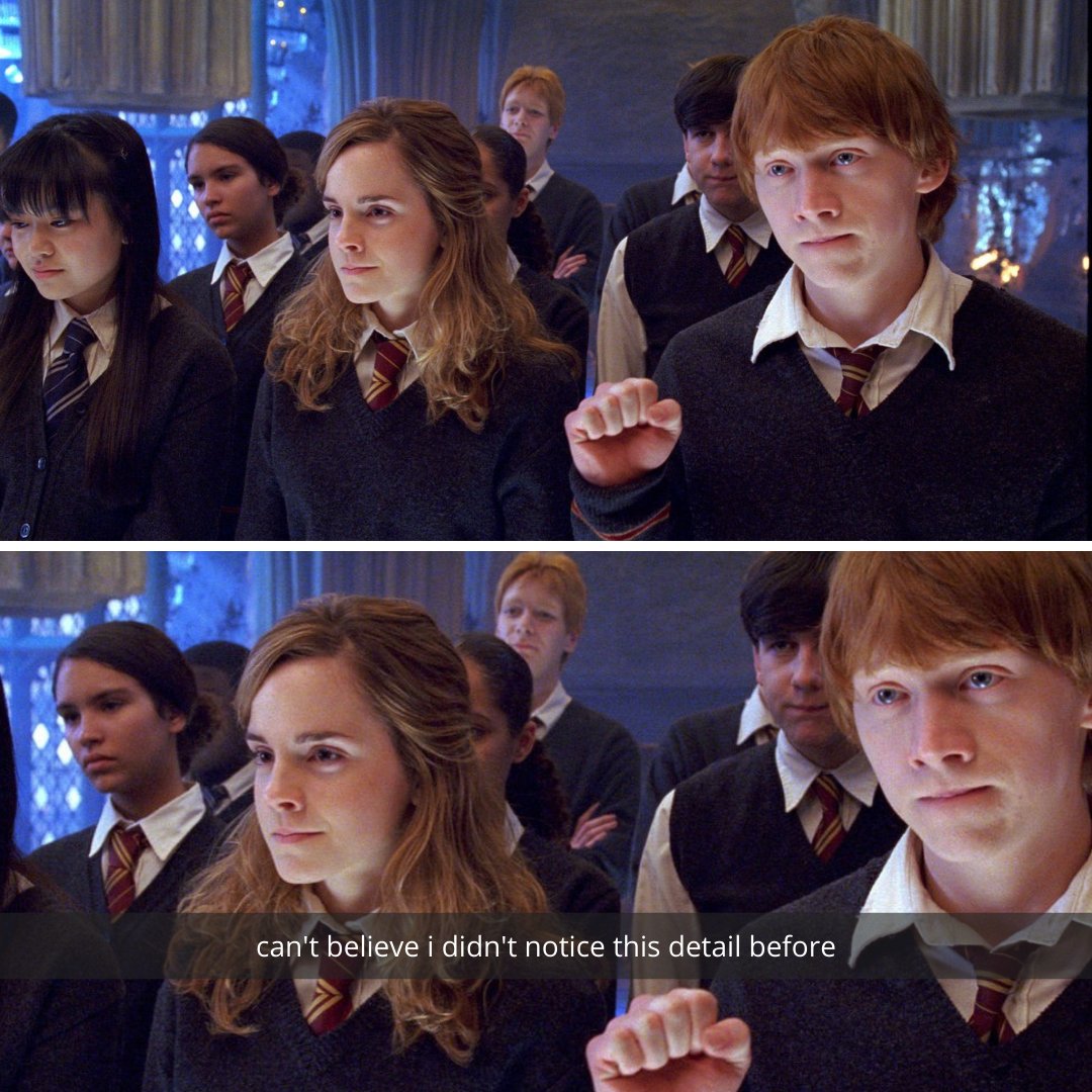 NinjaJournalist's tweet photo. This is one detail in Harry Potter which almost everyone missed  😵 😵