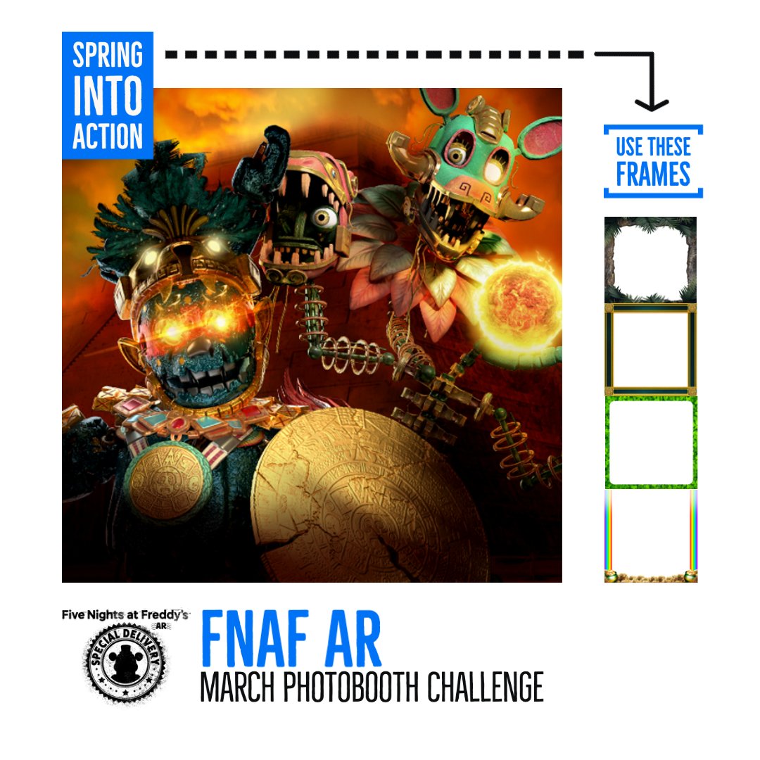 FNAF AR on X: Did you inch closer to catch a glimpse? 👀 Tread  carefully--the Curse Skin walks again-- And the Ancient Equinox continues  forward inexorably #FNAF #FNAFAR #Illumix #SpecialDelivery #AR #VR #