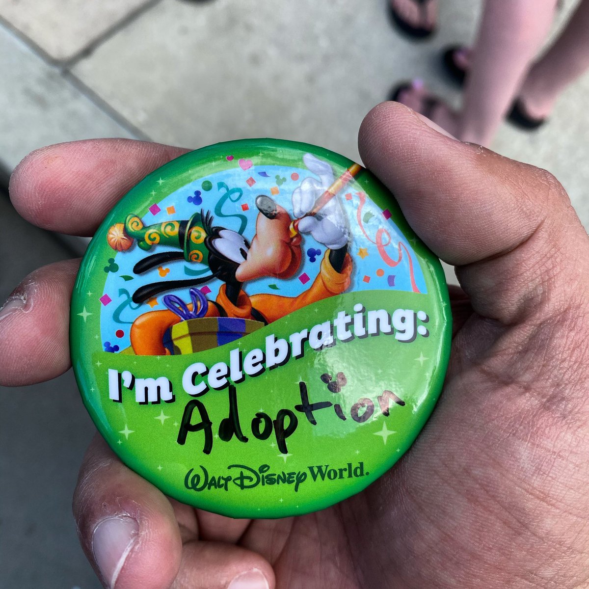 23XIsquirrel's tweet photo. The adoption of my daughter is final! My family is complete. #Daughter #adoption #livefromwdw https://t.co/91i6hMgU5W