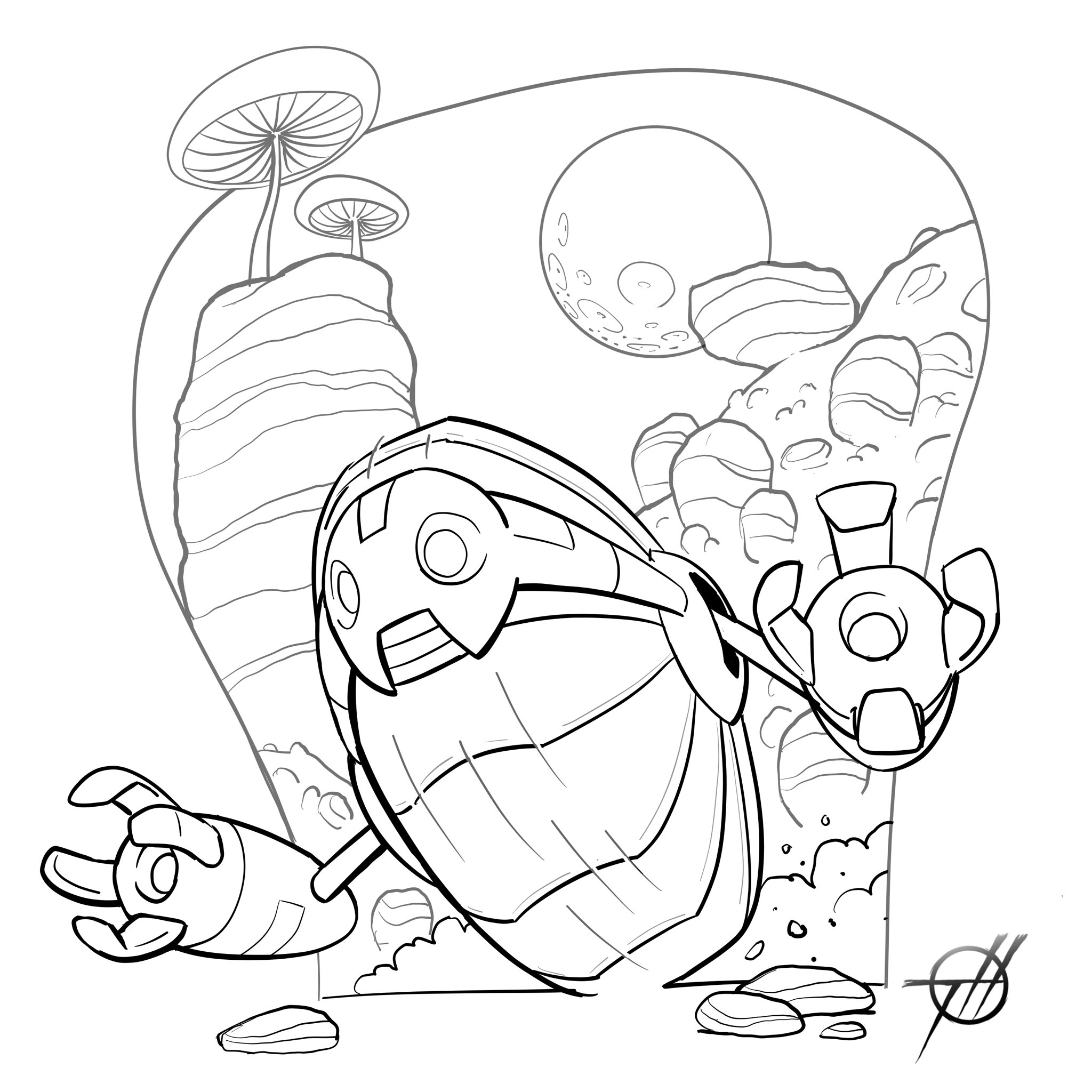 Ben 10 Overflow Coloring Pages