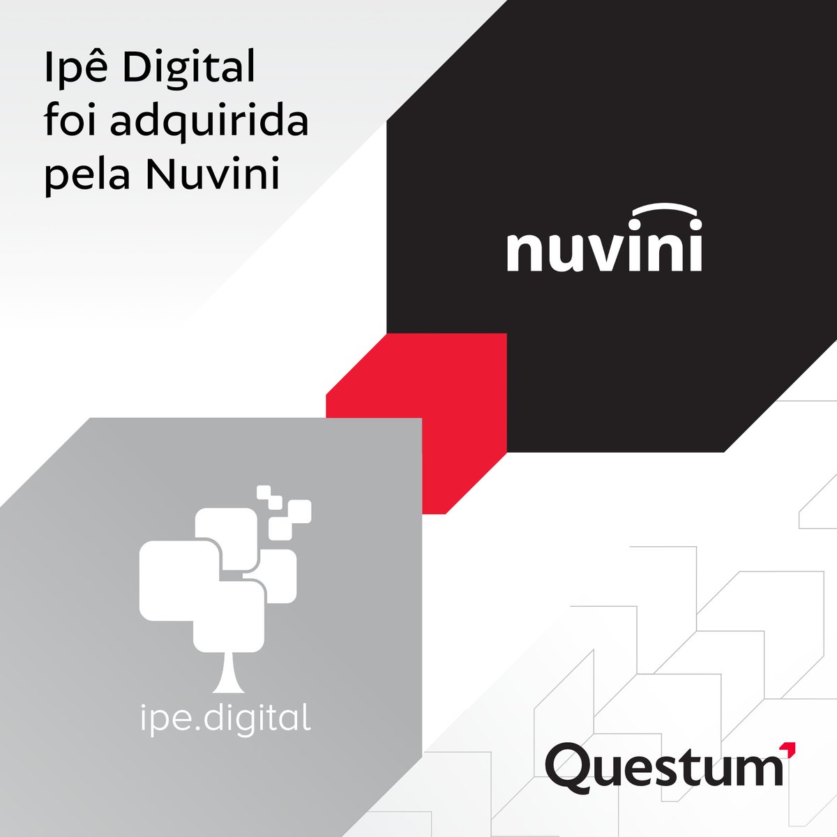 A Questum tem o prazer de anunciar que assessorou a operação de M&amp;A da Ipê Digital, software de gestão para óticas líder no Brasil, na venda para a nuvini, holding de empresas de SaaS B2B.

Desejamos aos empreendedores muito sucesso no novo ciclo! 

#rumoaoexit #fusoeseaquisicoes