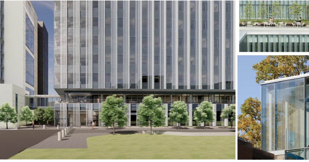 Look at the rendering for the New Education Research Building at @UMassMedical coming for 2023, with state-of-the-art facilities. 

#biomedicalsciences #biomedicalresearch #biomedicalphd #researchfacilities