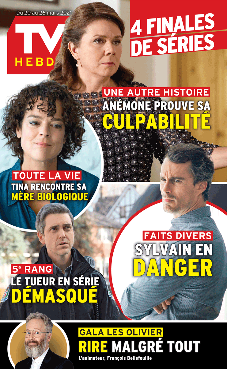 TVHebdo's tweet photo. Couverture du 20 au 26 mars 2021. https://t.co/H9eMWwaBCm
