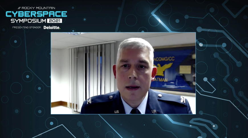 Kunderwood_SGNL's tweet photo. What we've learned at the latest JADC2 demo (On-Ramp 4): AFNET & AFNET S can't yet handle big data the way that we need to. We also need to better integrate technology at @usairforce & @DeptofDefense says Andrew D'Ippolito, USAF, A6 Director of Communications, aka Batman #RMCS21 https://t.co/7FboSnkFxZ