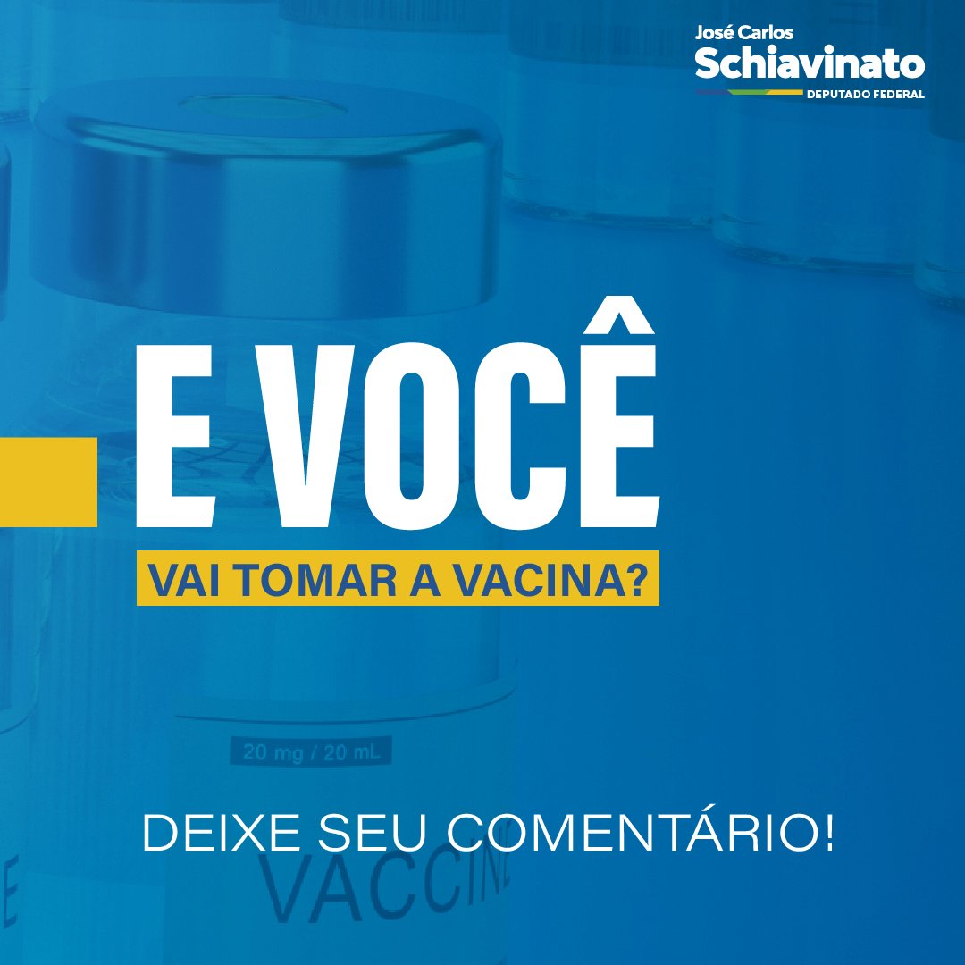 💉 #MaisVacinas | A única solução para sair dessa grave crise provocada pela pandemia de COVID-19 são as vacinas. Confira as últimas notícias e deixe seu comentário!