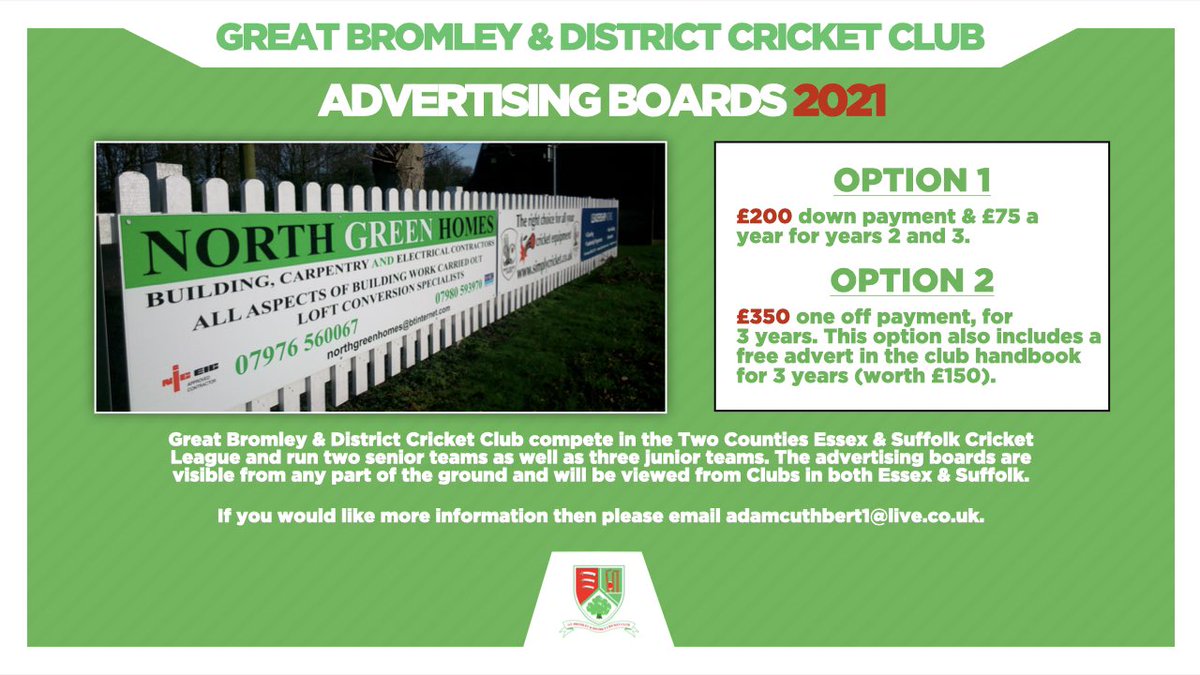 Great Bromley CC tweet media