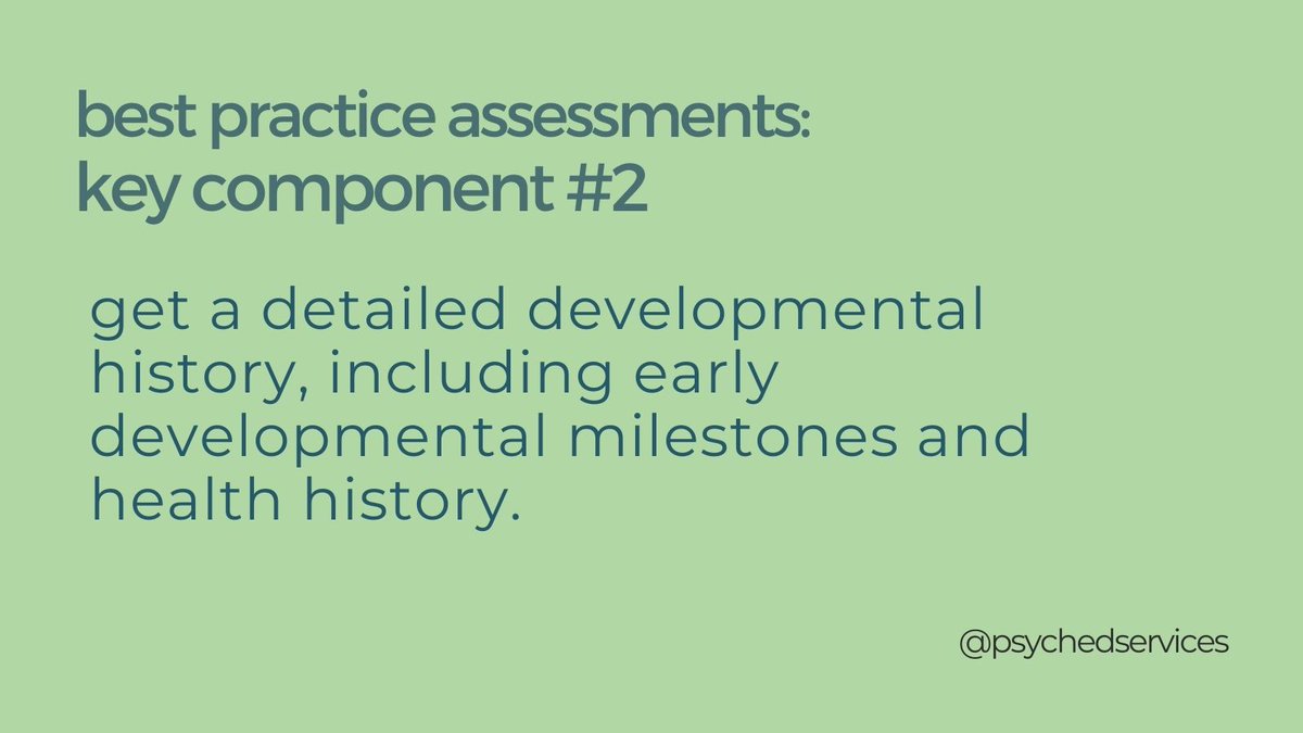 PsychedServices's tweet image. What strengths and needs did families notice in early childhood? Often, early #developmentalhistory helps us better understand a child&apos;s #learningpatterns and the supports that have helped them along the way. 

#learndo #bestpracticeassessments