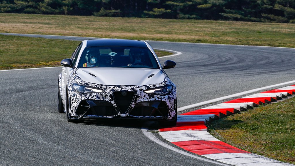alfa_romeo's tweet photo. Our CEO @JPImparato has tested the new #GiuliaGTA at Balocco Proving Ground, historic home of our tests. For this new journey of our brand, we couldn’t think of a better start: at max power. Browse the gallery. #ProudlyAlfaRomeo #AlfaRomeo https://t.co/t1n0eLLoSt
